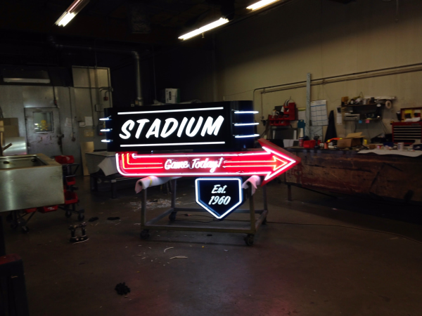 Almost ready to be loaded on the truck for installation