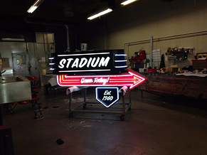 Almost ready to be loaded on the truck for installation