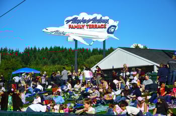 Cheney Stadium Signage by Plumb Signs Inc