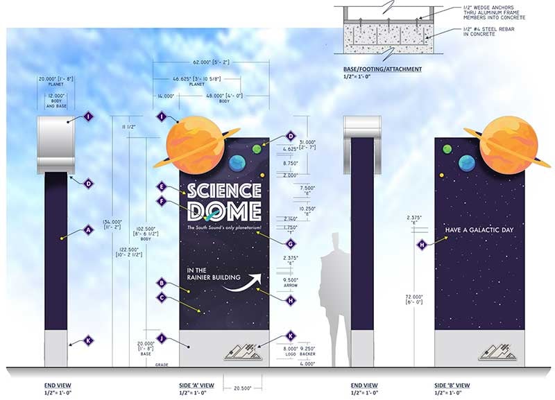 pierce-college-science-dome-sign-drawing